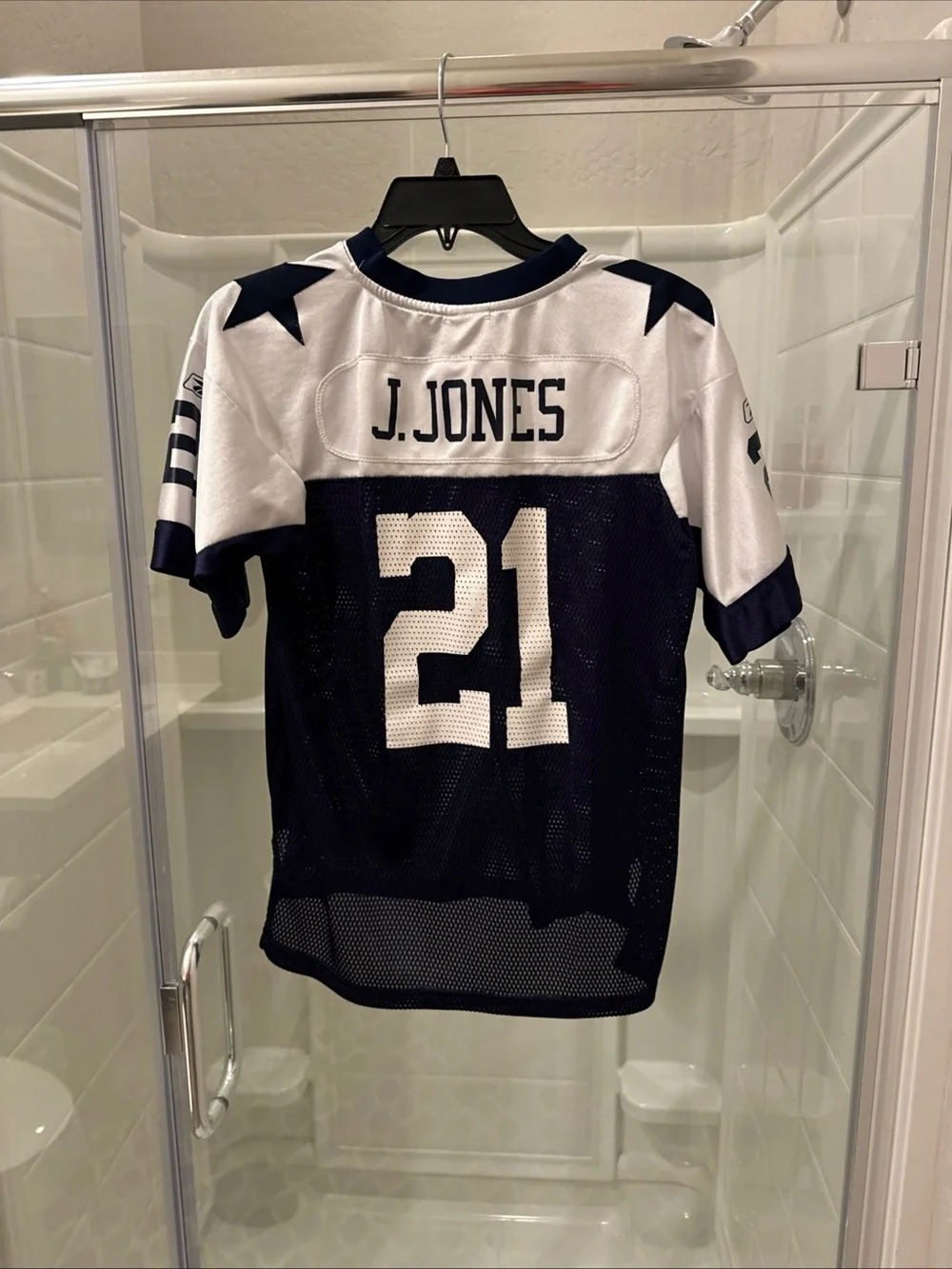 Dallas Cowboys Kids Jersey - Navy & White #21